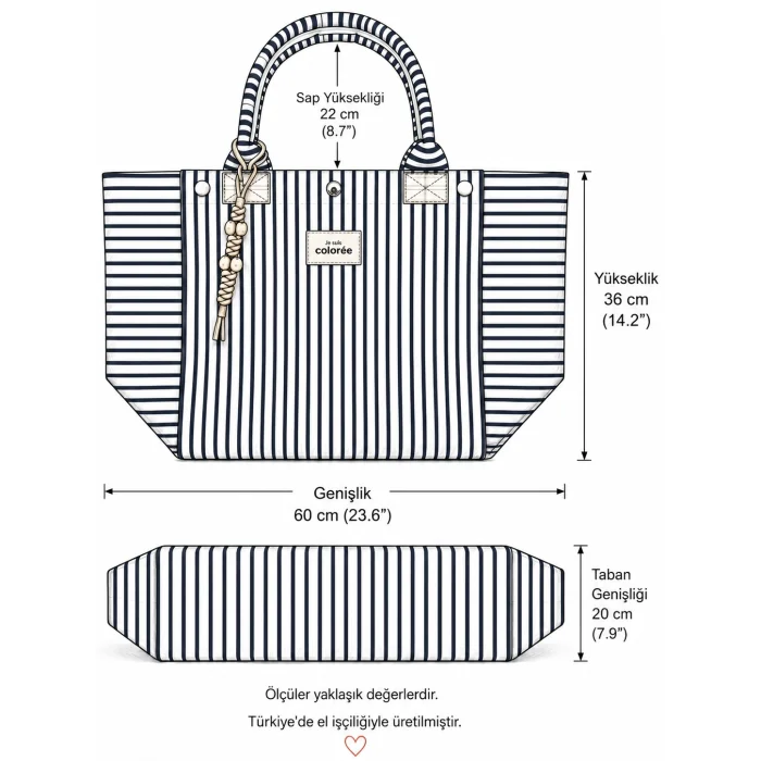 Cabas XL Chartreuse Tote Bag - 6