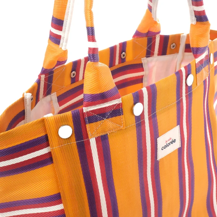 Cabas XL Mandarine Tote Çanta - 4