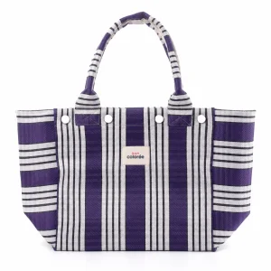 Cabas XL Prune Tote Bag - 1