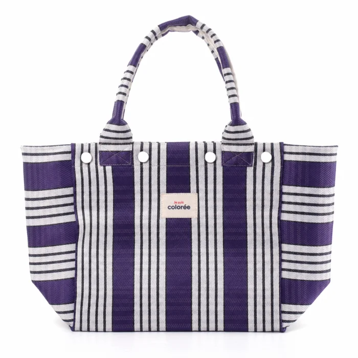 Cabas XL Prune Tote Bag - 1