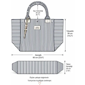 Cabas XL Terracotta XL Tote Bag - 6