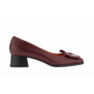 Melbourne Bow Leather Heels