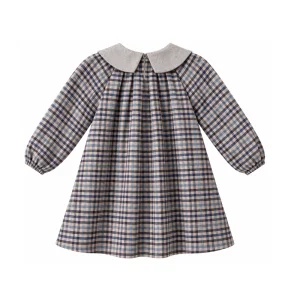 Checkered Cozy Dress - 3