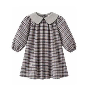 Checkered Cozy Dress - 2