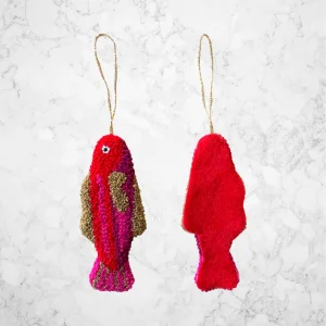 Lucky Sardine Handmade Christmas Tree Ornament - 2