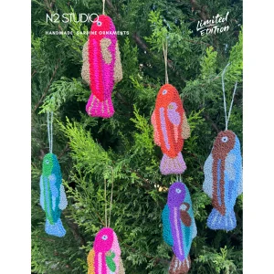 Lucky Sardine Handmade Christmas Tree Ornament - 3