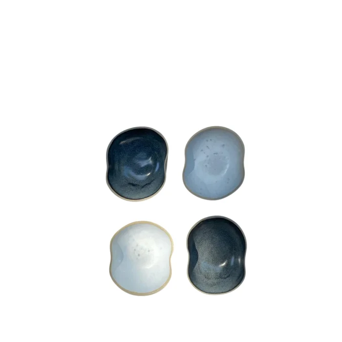 Terra Stoneware Beyaz Çerezlik Kase Seti - 2