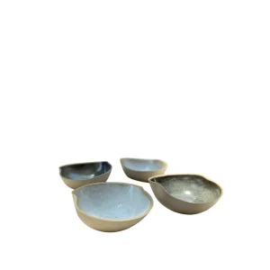 Terra Stoneware Beyaz Çerezlik Kase Seti - 1