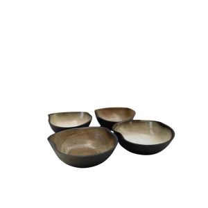 Terra Stoneware Siyah Çerezlik Kase Seti - 1