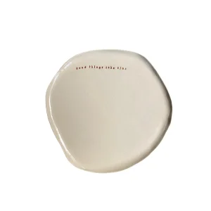 Good Things Take Time Motto Stoneware Tabak - 1