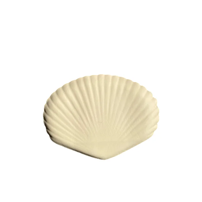 Stoneware Shell Serving Plate - 2