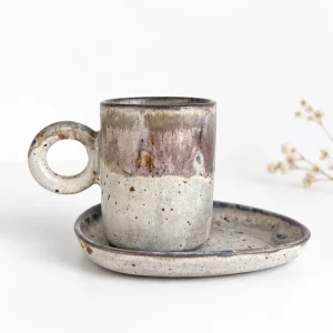 Stoneware Fincan ve Tabak Seti