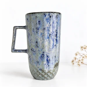 Dokulu Stoneware Kupa - 1