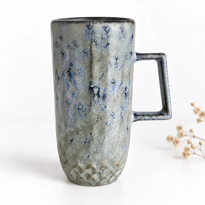 Dokulu Stoneware Kupa - 2