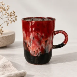 Artistik Sır Stoneware Kupa - 1
