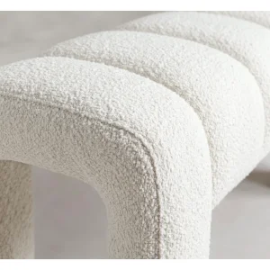 Lucca White Bench - 2
