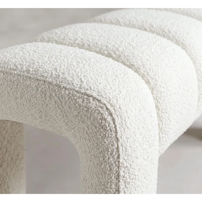 Lucca White Bench - 2