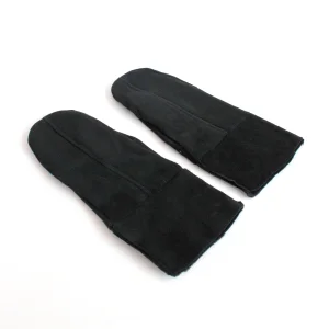 Suede Leather Mittens - 2