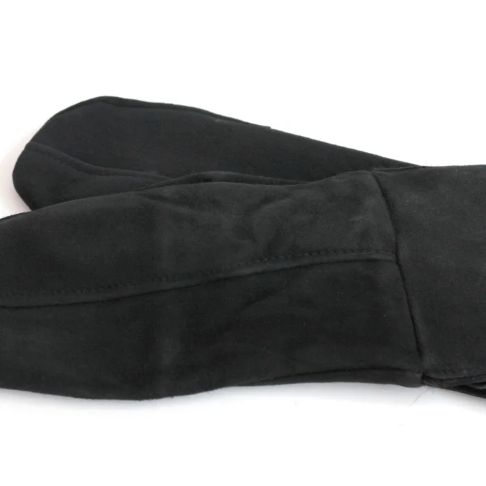 Suede Leather Mittens - 5