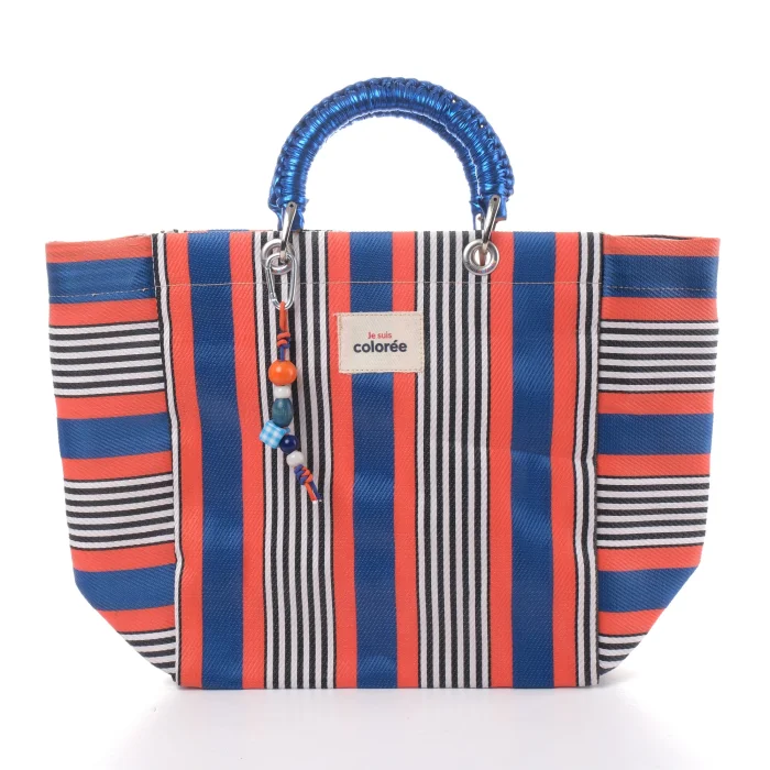 Cabas Corail Crochet Sap Tote Çanta - 1