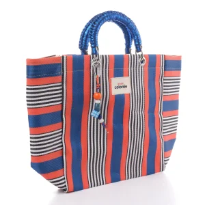 Cabas Corail Crochet Sap Tote Çanta - 2