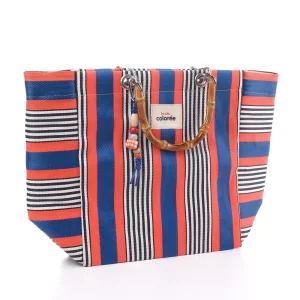 Cabas Corail Natural Bamboo Handle Tote Bag - 2