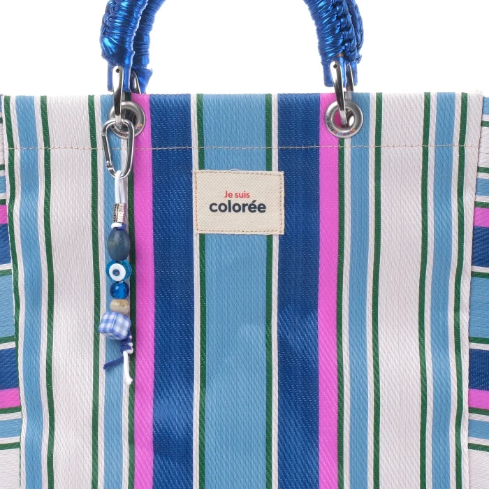 Cabas Lagon Crochet Handle Tote Bag - 4