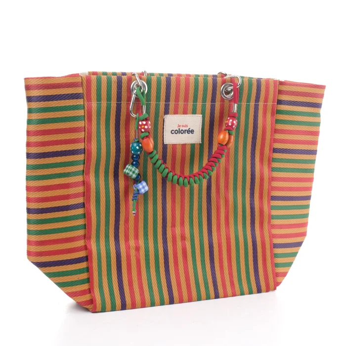 Corde Safran Recycled Nylon Woven Tote Bag - 2