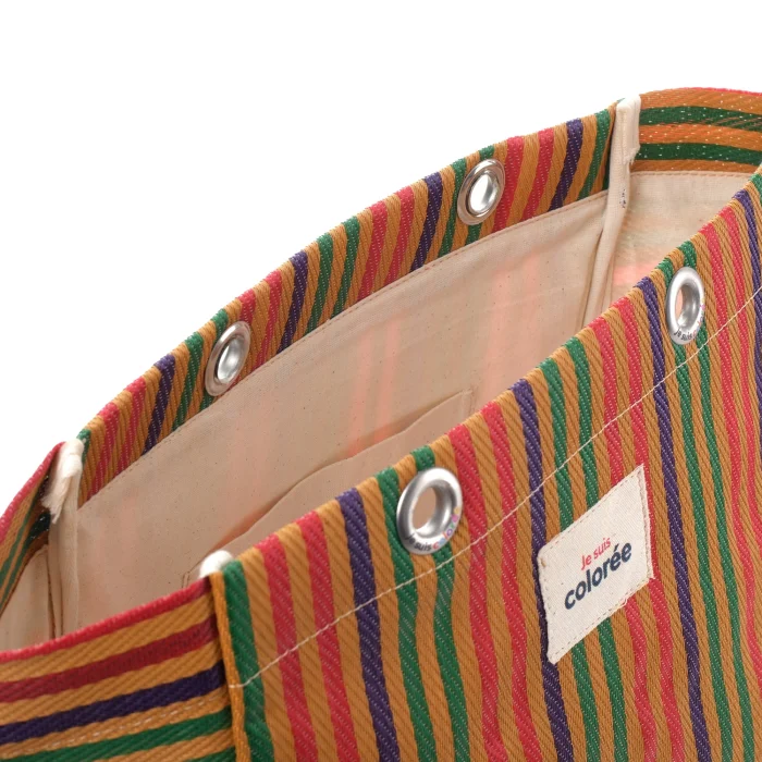 Corde Safran Recycled Nylon Woven Tote Bag - 3