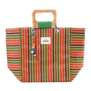 Cabas Safran Cordeplex Handle Tote Bag - 1