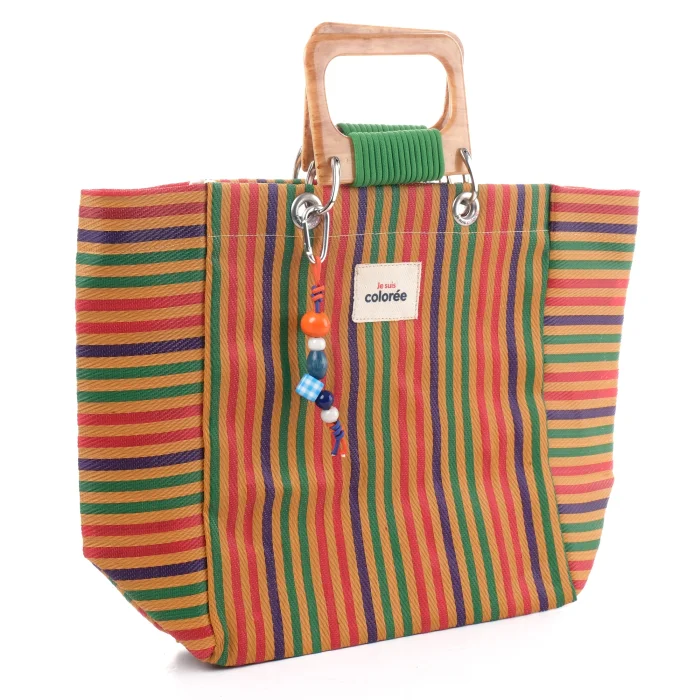 Cabas Safran Cordeplex Handle Tote Bag - 2