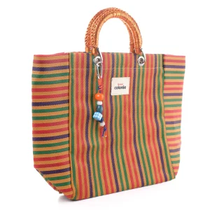 Cabas Safran Crochet Handle Tote Bag - 2