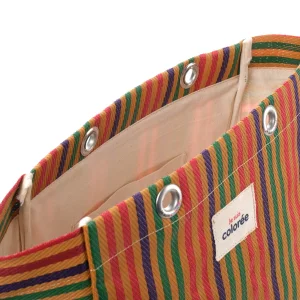 Cabas Safran Natural Bamboo Tote Bag - 3