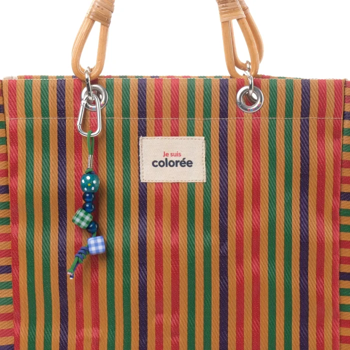 Cabas Safran Natural Bambou Tresse Tote Bag - 4