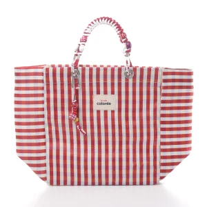Cabas Terracotta Corde Handle Tote Bag - 1