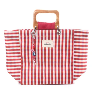 Cabas Terracotta Cordeplex Handle Tote Bag - 1