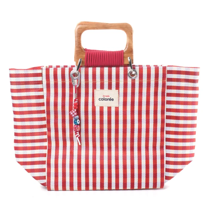 Cabas Terracotta Cordeplex Handle Tote Bag - 1