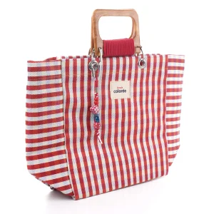 Cabas Terracotta Cordeplex Handle Tote Bag - 2