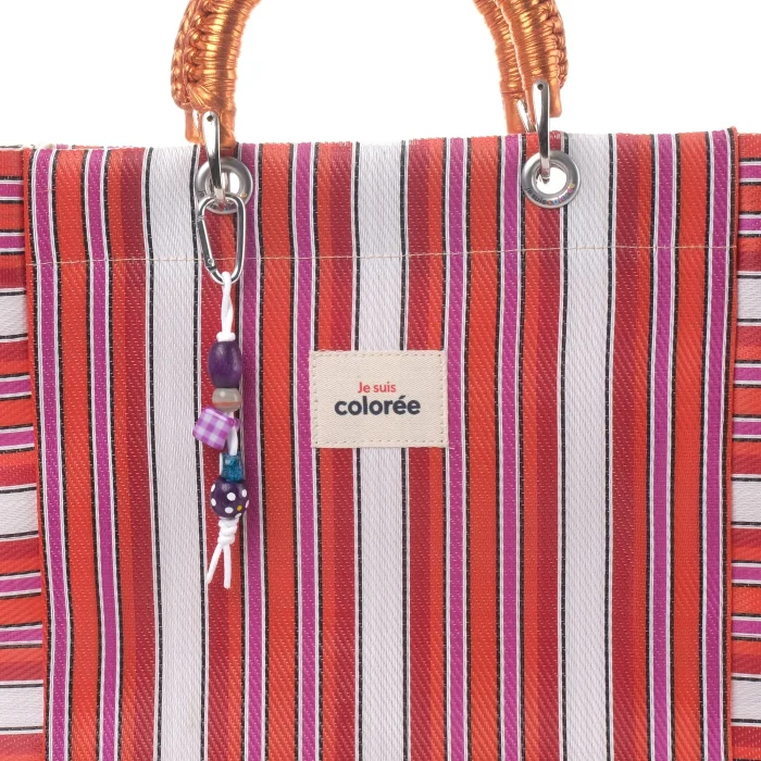 Cabas-x Cerise Crochet Handle X Tote Bag - 3