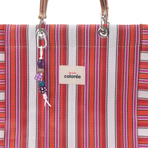 Cabas-x Cerise Natural Bambou Sap Tote Çanta - 3