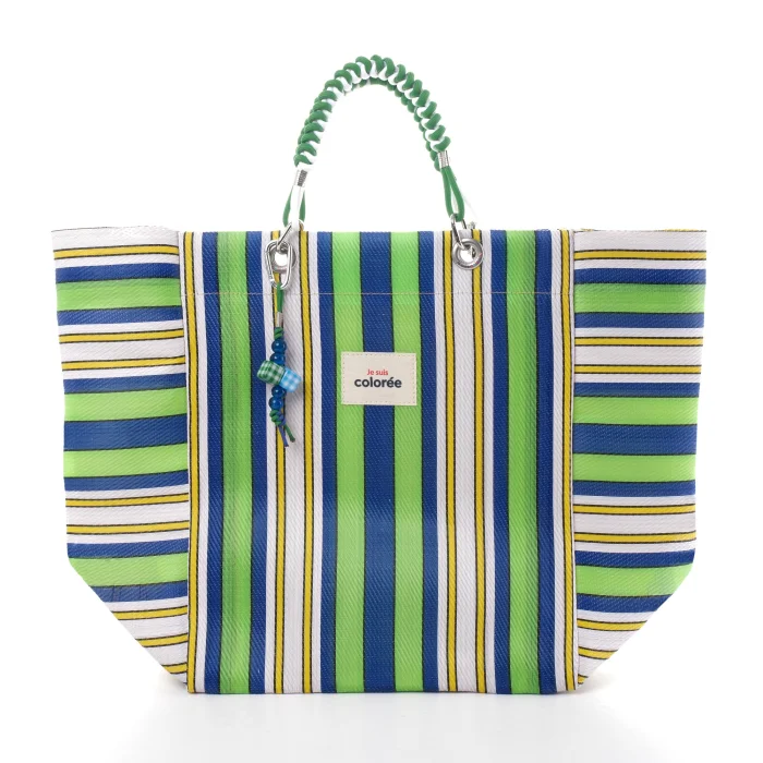 Cabas-x Chartreuse Corde Handle X Tote Bag - 1