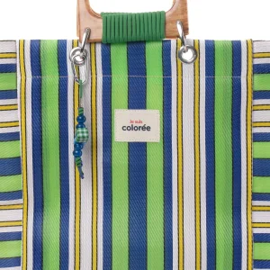 Cabas-x Chartreuse Cordeplex Tote Bag - 4