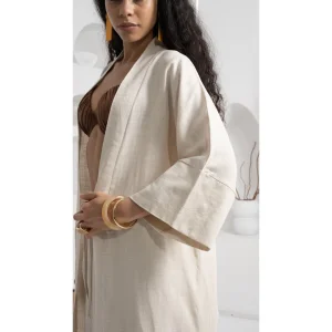 Cotton Long Kimono - 6