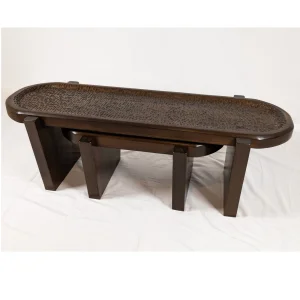 Aden Ahşap Oyma Orta Sehpa - 6