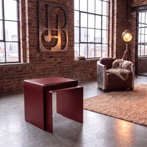 Eksen Duo Metal Nesting Table Set of 2 - 3