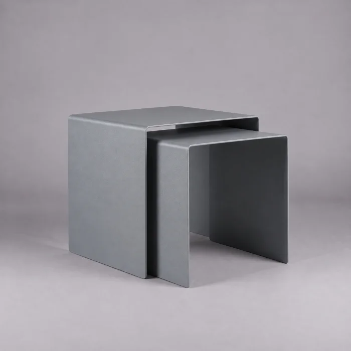 Eksen Duo Metal Nesting Table Set of 2 - 2