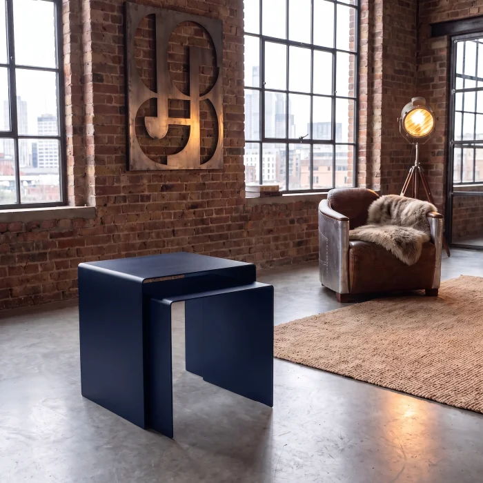 Eksen Duo Metal Nesting Table Set - 4