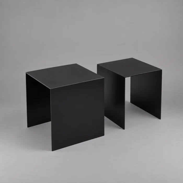 Eksen Duo Metal Nesting Table Set of 2 - 2