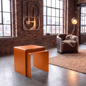 Eksen Duo Metal Nesting Table Set of 2 - 4