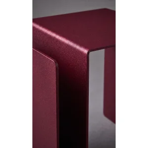 Neo Magazine Rack Metal Side Table / Vinyl Record Storage - 4